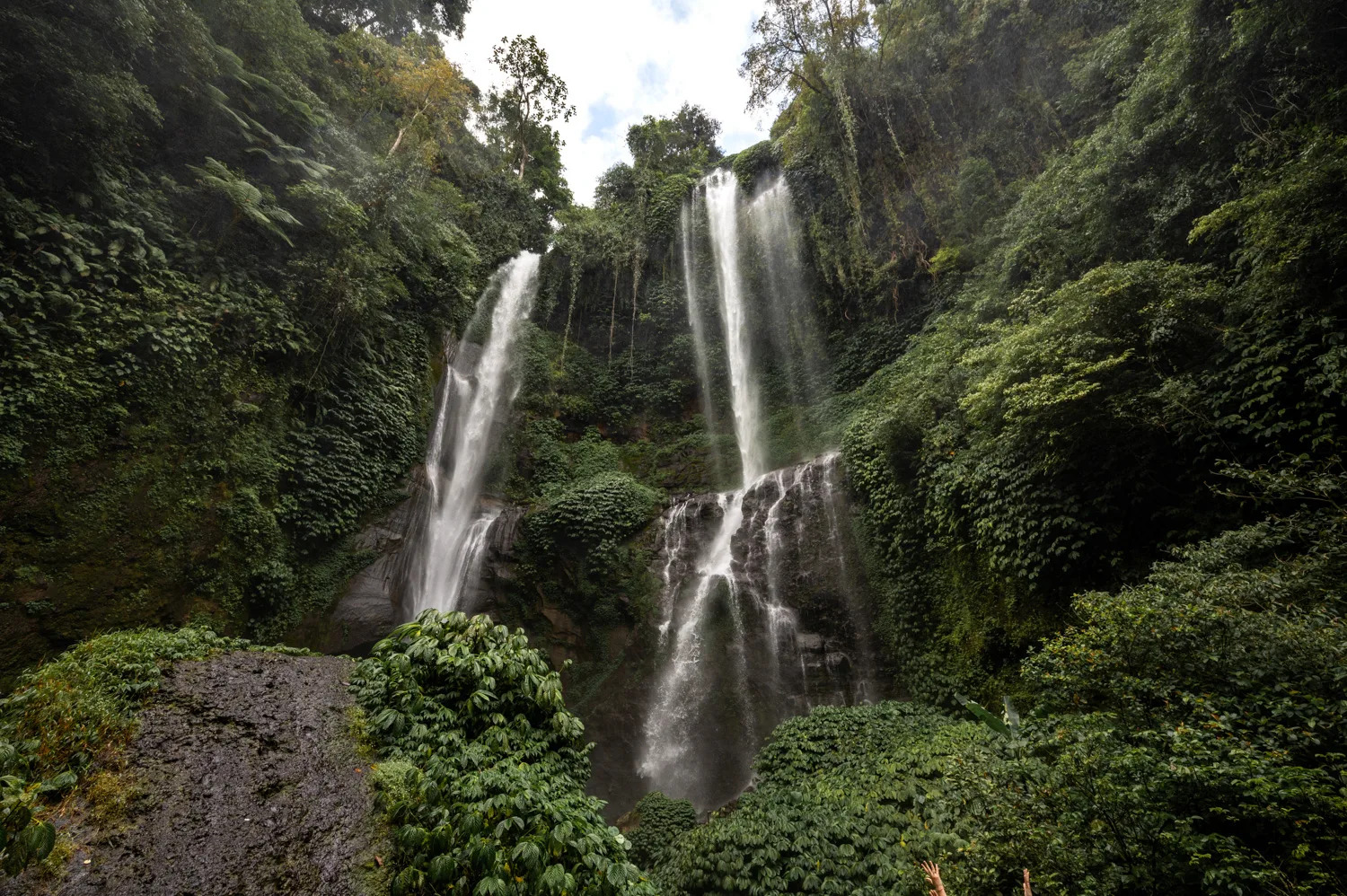Sekumpul Wasserfall auf Bali