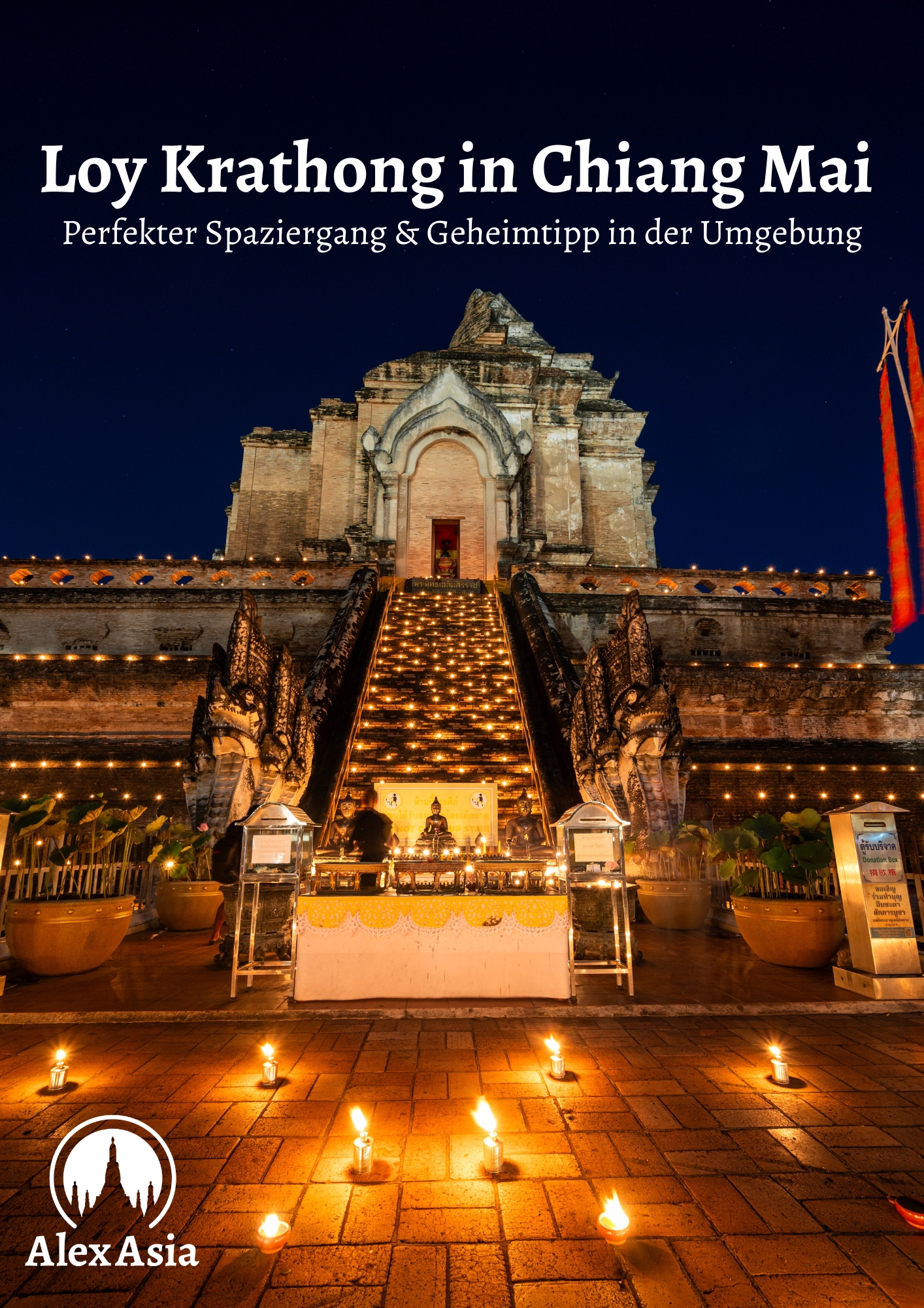 Loy Krathong Chiang Mai Spaziergang und Geheimtipp AlexAsia Cover Loy Krathong Chiang Mai Insider Guide PDF