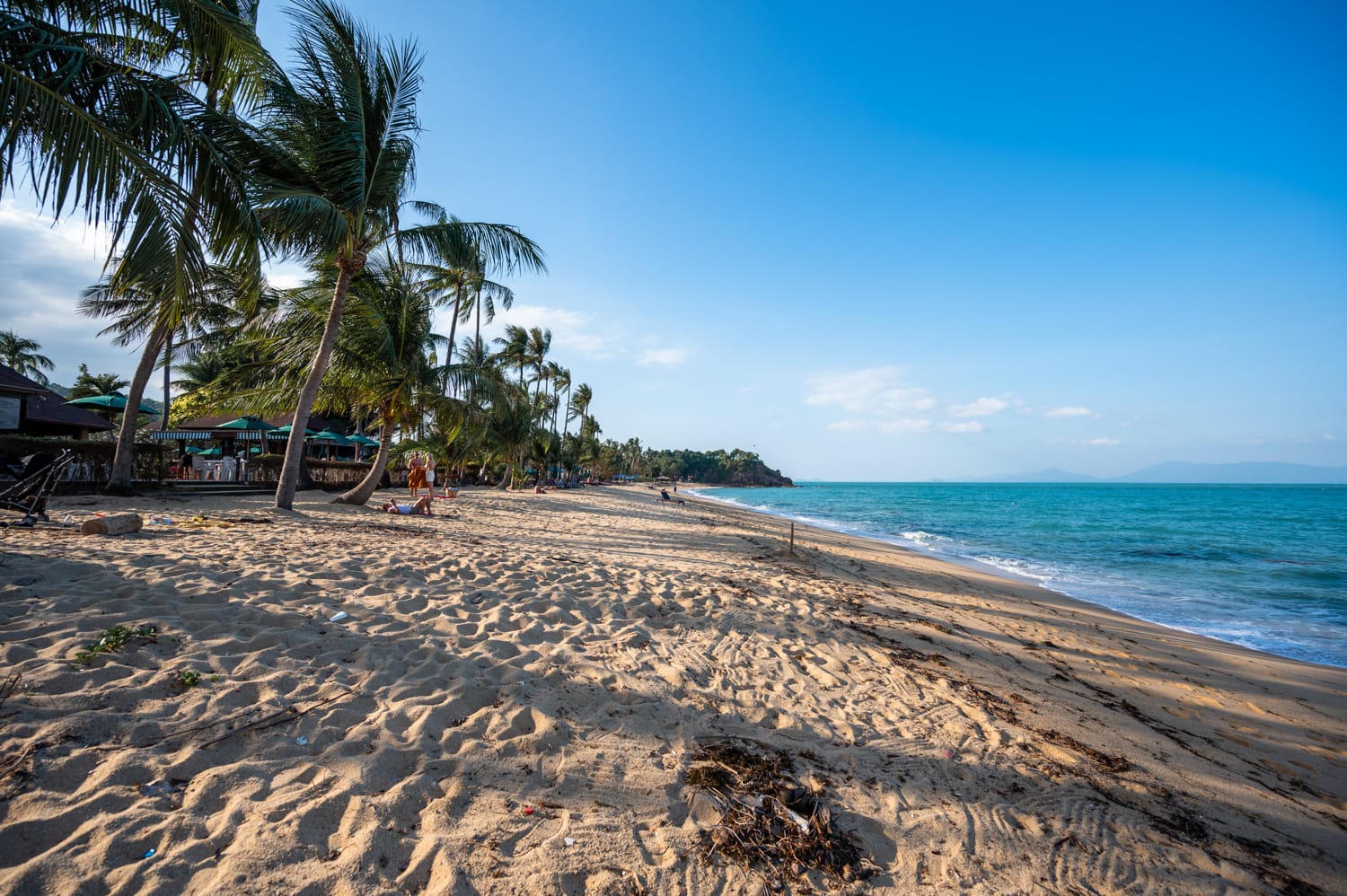 Mae Nam Beach Nachmittagssonne am Mae Nam Beach auf Koh Samui