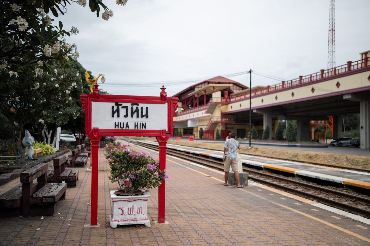 Bahnhof in Hua Hin