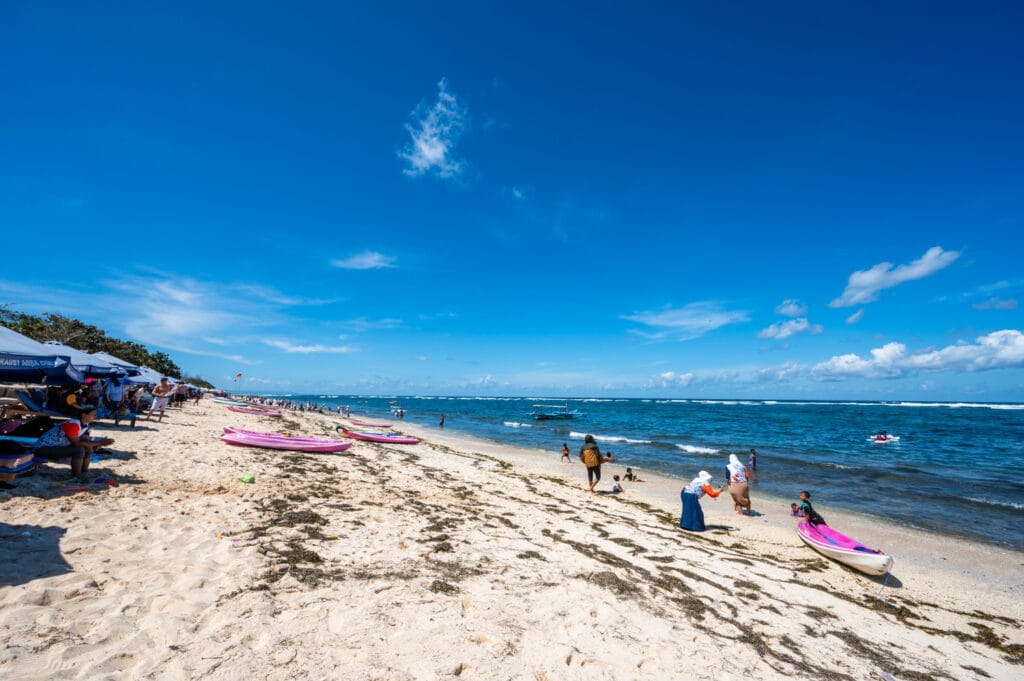 Treibgut am Pandawa Beach