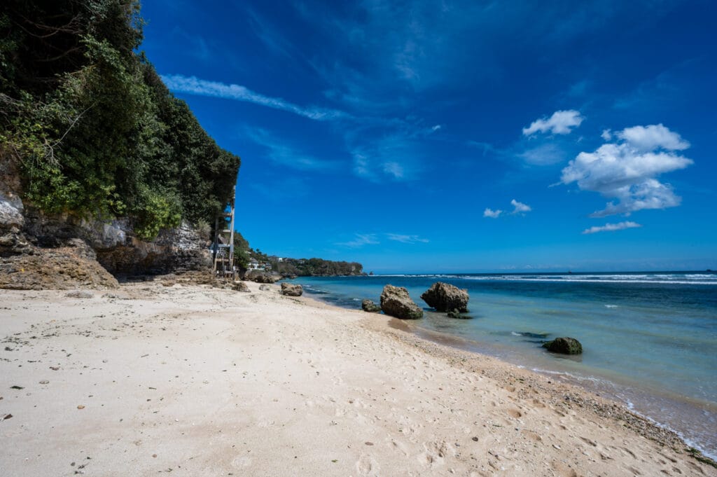 Pemutih Beach in Uluwatu