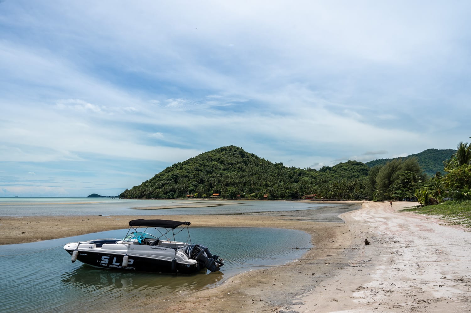 Phangka Beach Ebbe am Phangka Beach auf Koh Samui