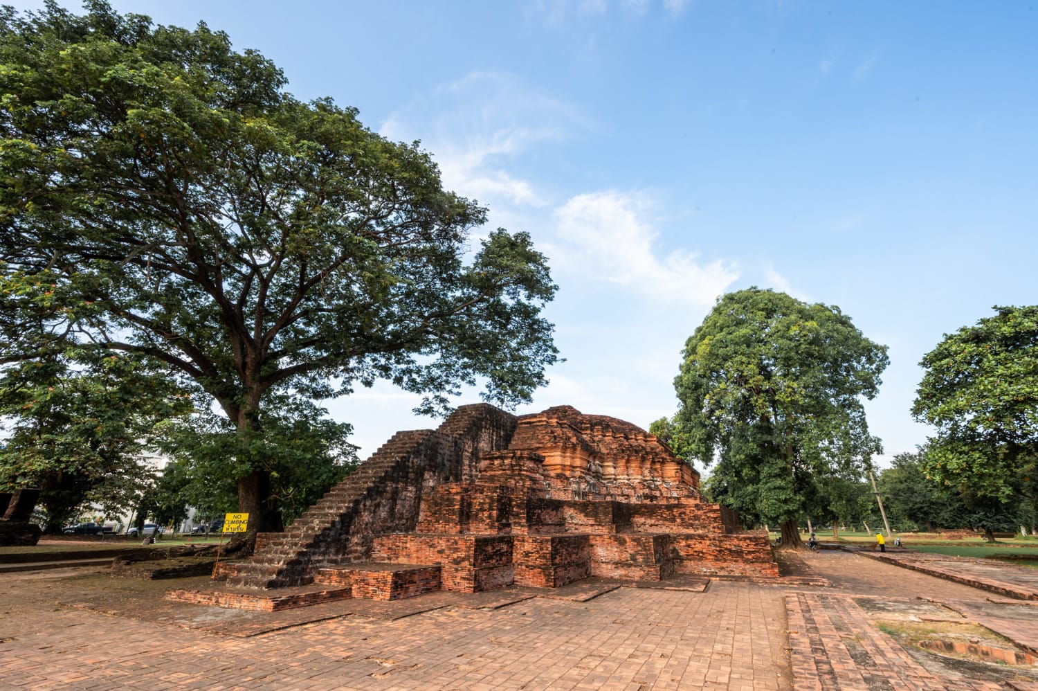 Phitsanulok (2) Ruinen im Chan Royal Palace in Phitsanulok