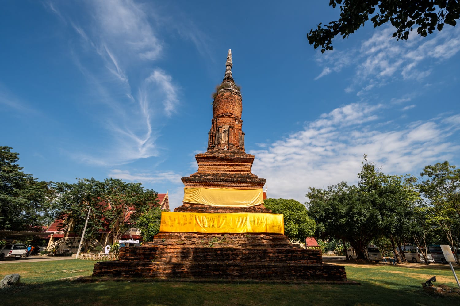 Phitsanulok (5) Chedi im Wat Chedi Yod Thong in Phitsanulok