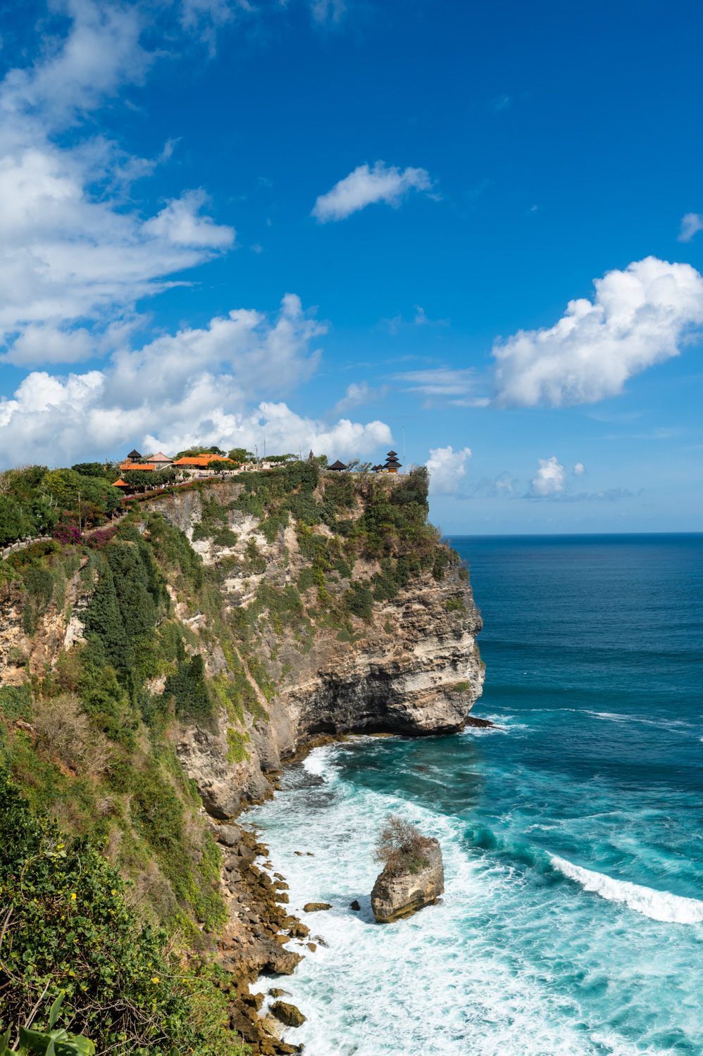 Pura Luhur Uluwatu Tempel Klippen (3) Ausblick auf den Pura Luhur Uluwatu