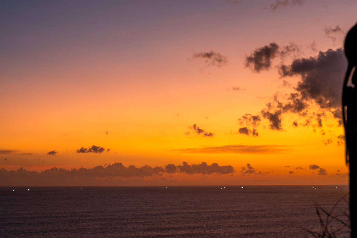 Pura Luhur Uluwatu Tempel Sonnenuntergang Sonnenuntergang im Pura Luhur Uluwatu