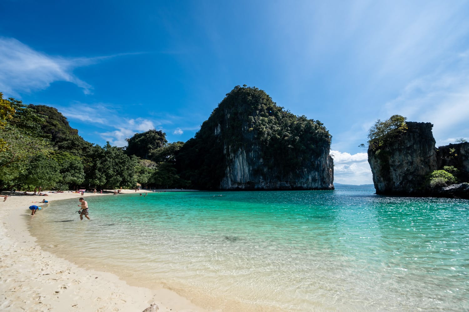 Railay Beach (35) Strand auf Koh Hong in Krabi
