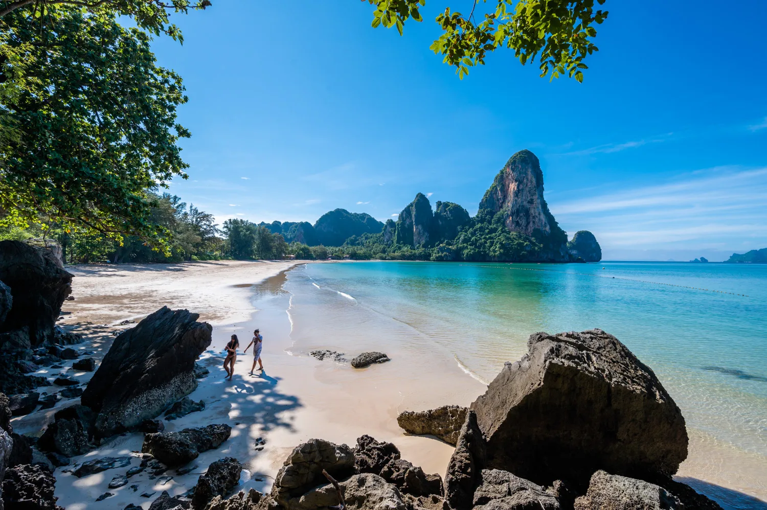 Railay Beach (9) Railay Beach bei Sonnenschein