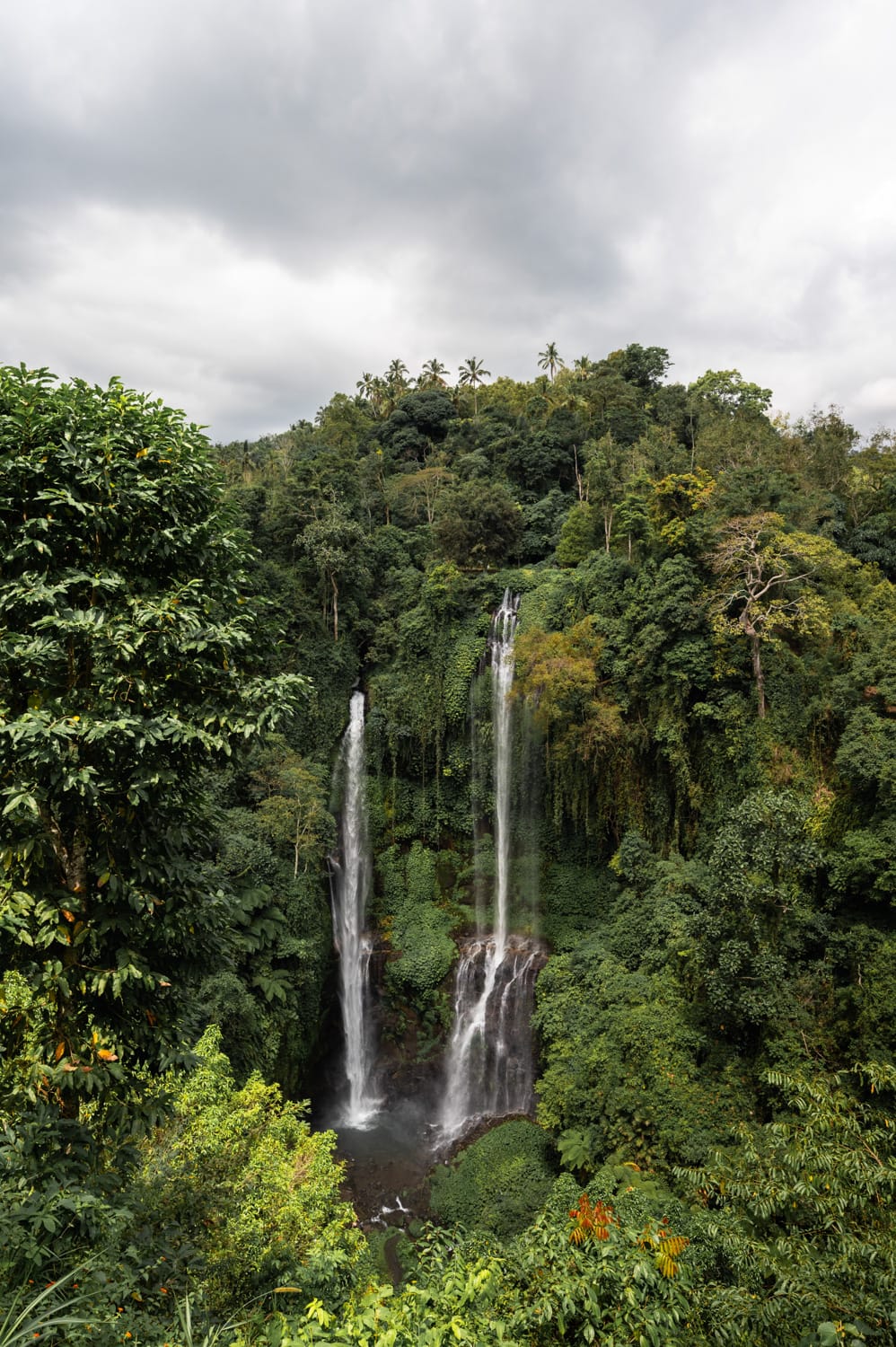 Ausblick vom Sekumpul Wasserfall Aussichtspunkt