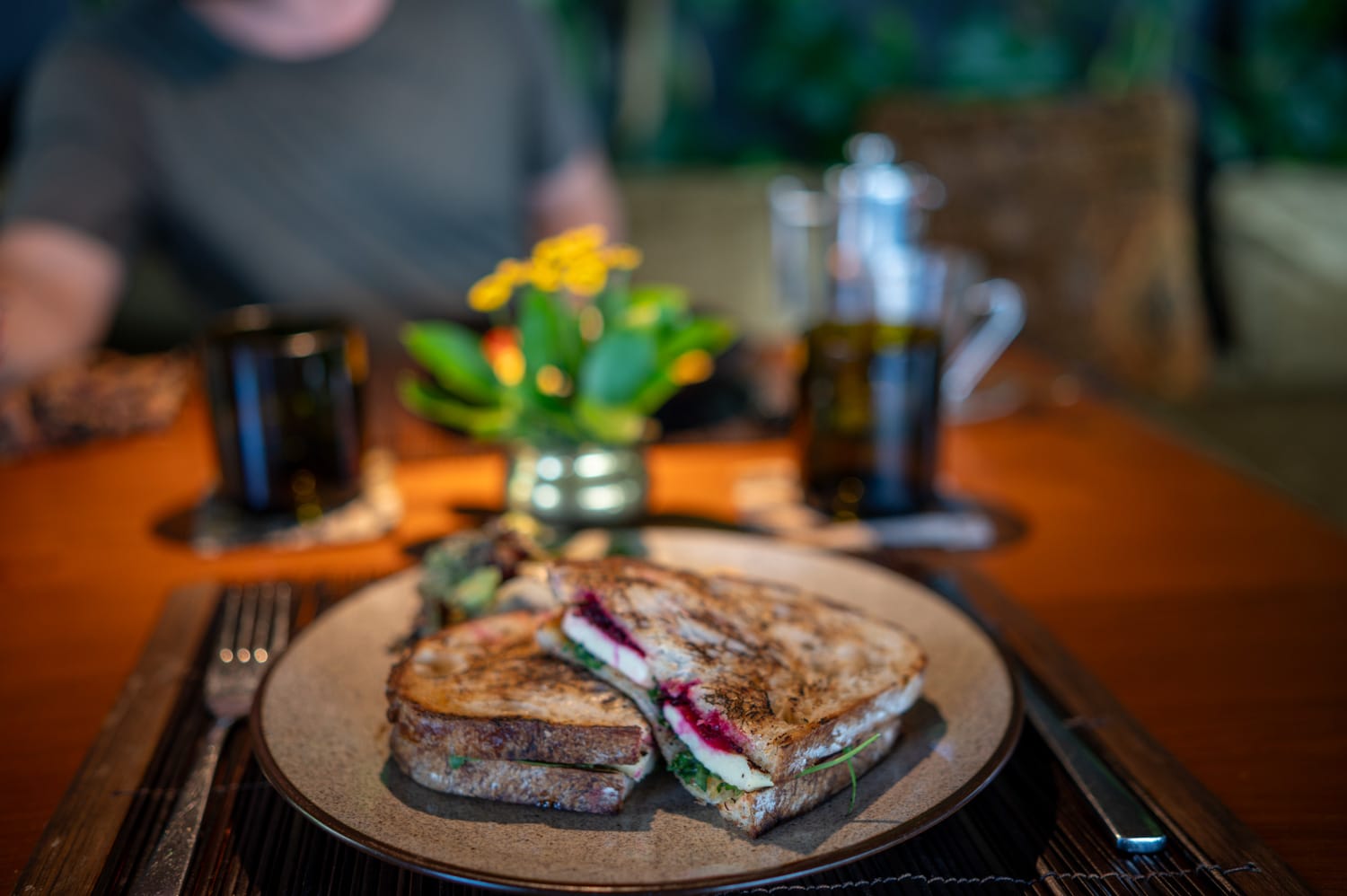 Frühstück im Asri Dining by Samanvaya in Sidemen auf Bali