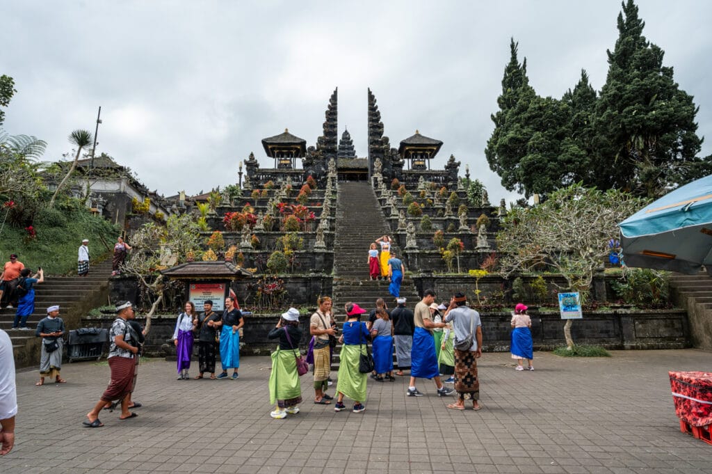 Pura Agung Besakih auf Bali