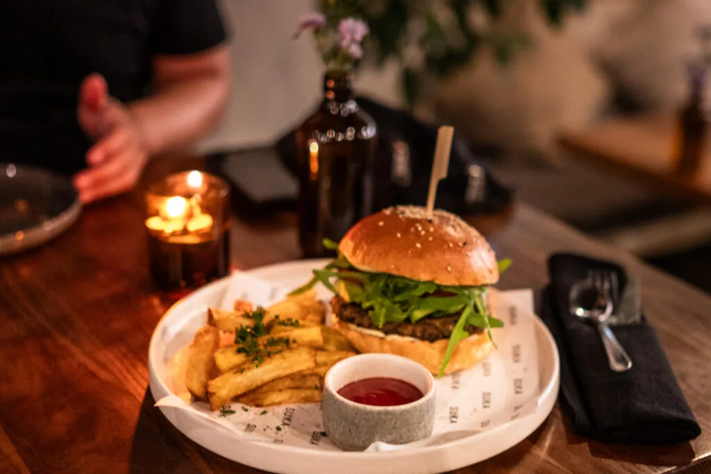 Burger im Sukapresso Uluwatu