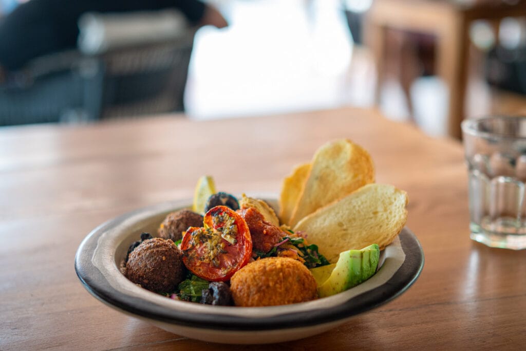 Falafel Bowl im Cashew Tree Uluwatu