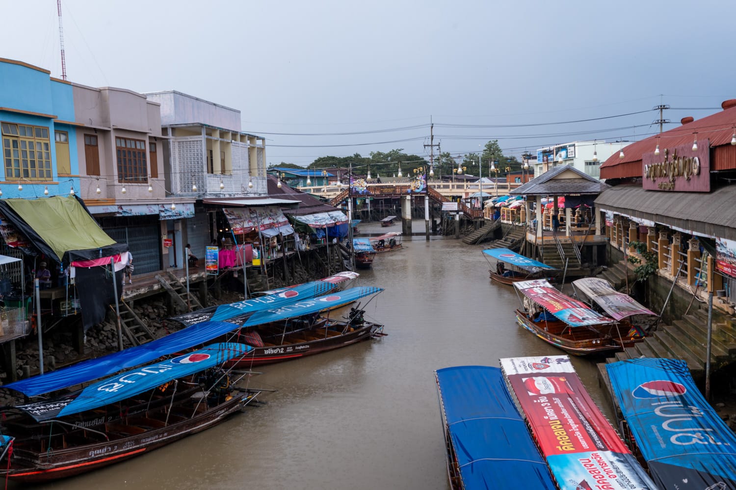 schwimmender markt bangkok schwimmender Markt in Bangkok