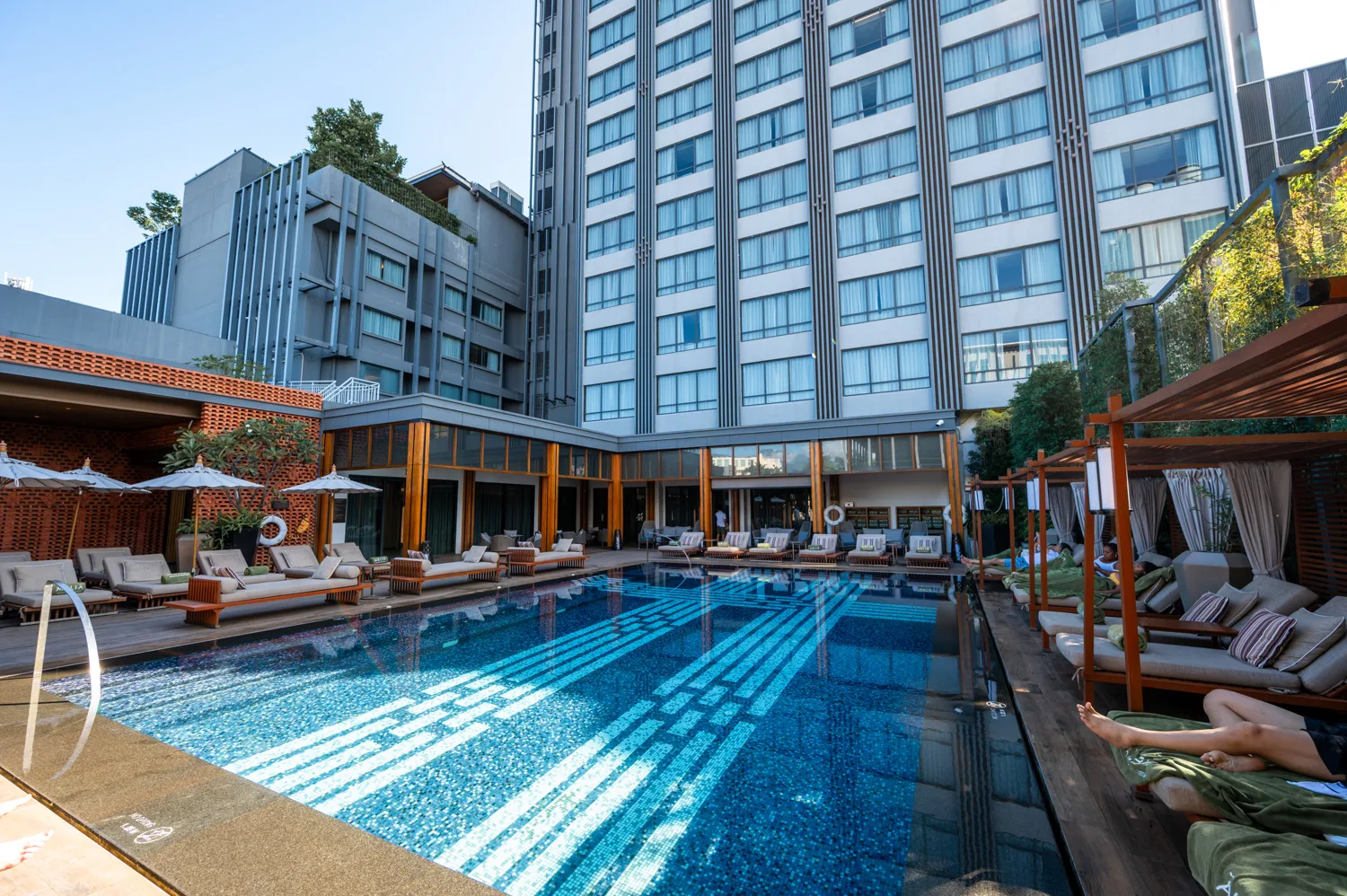 Pool des Meliá Chiang Mai Hotel