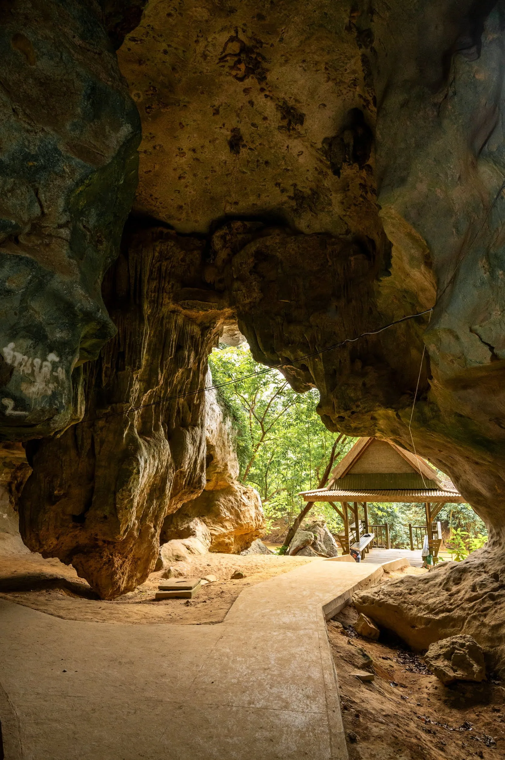 höhle im wat tham wararam höhle im wat tham wararam