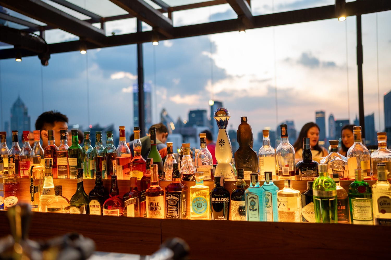 skybar bangkok getränke Skybar in Bangkok