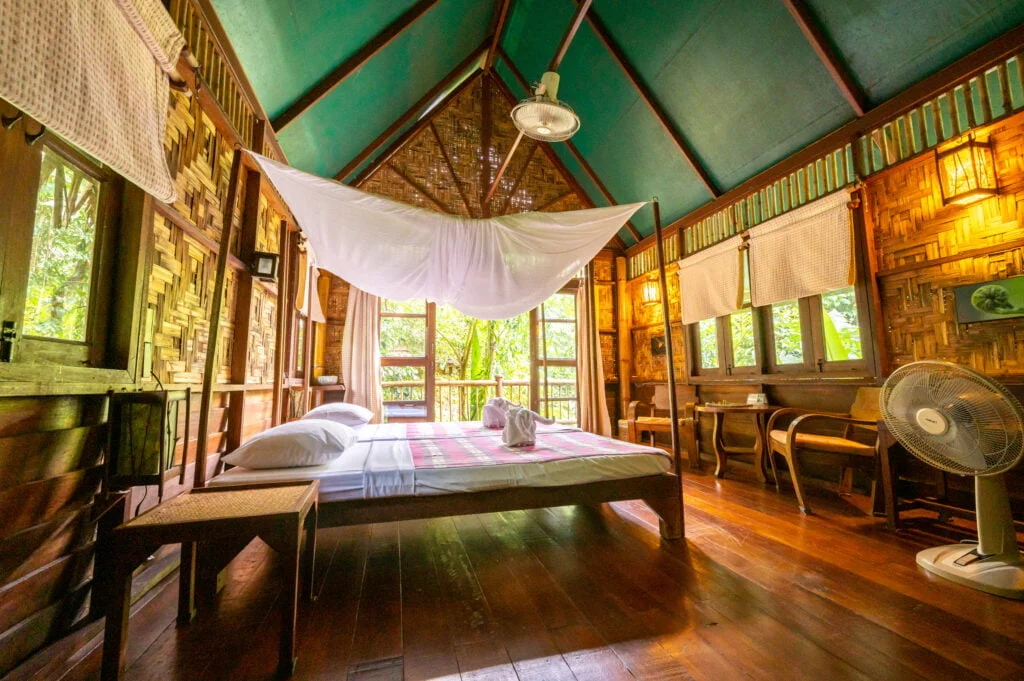 our jungle camp baumhaus innen