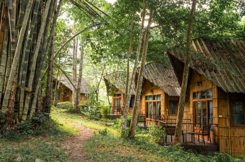 unsere unterkunft in chiang dao