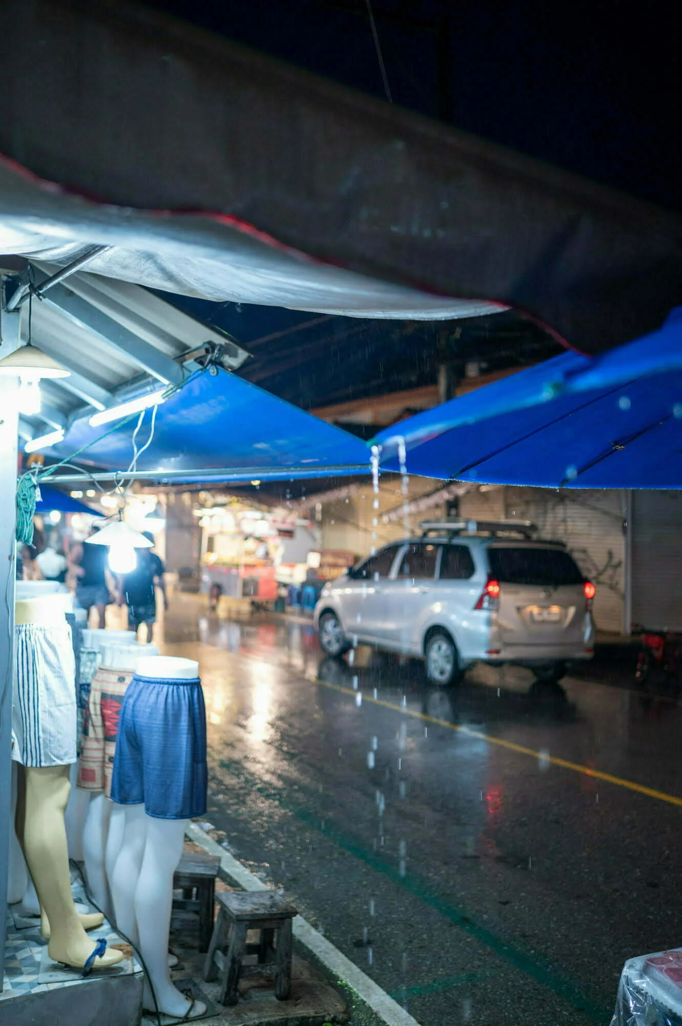 Starker Regen in Chiang Rai im August