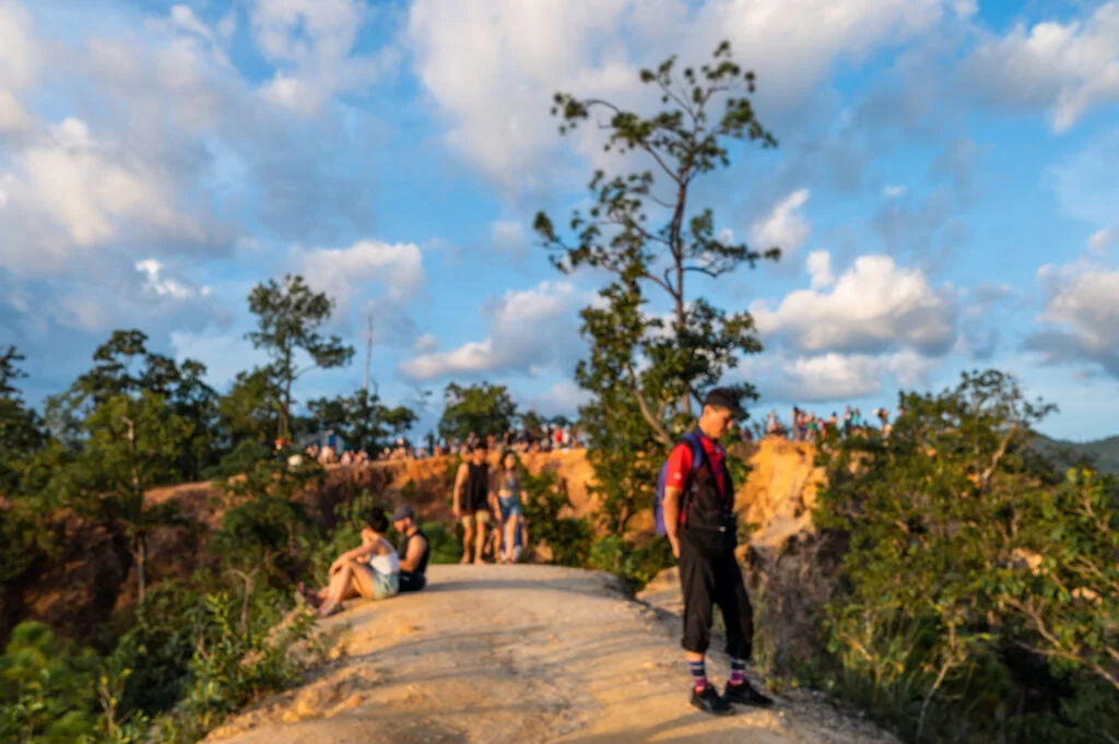 pai canyon sonnenuntergang