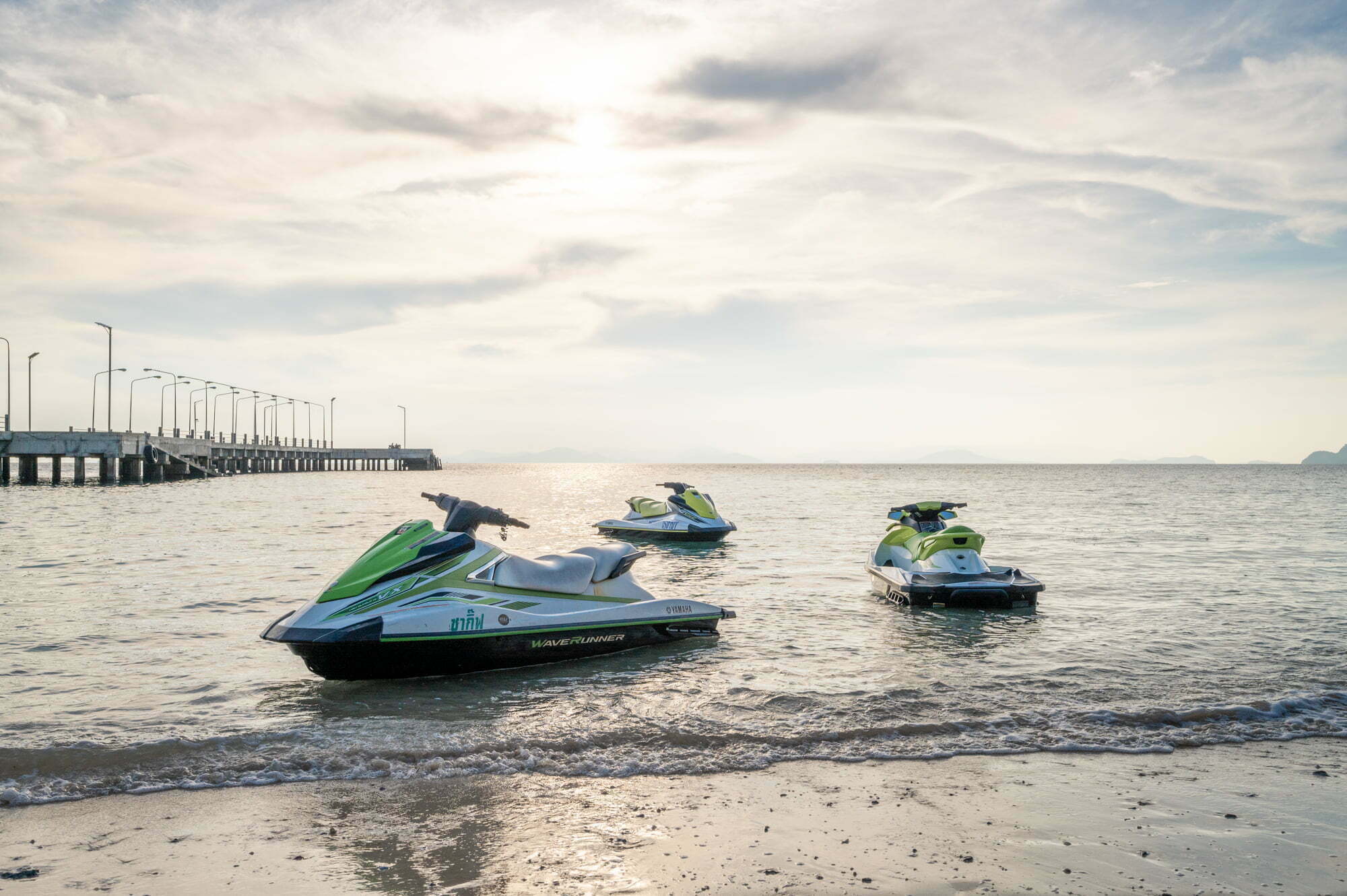 jetski-koh-yao-yai Jetskis am Loh Jak Beach auf Koh Yao Yai