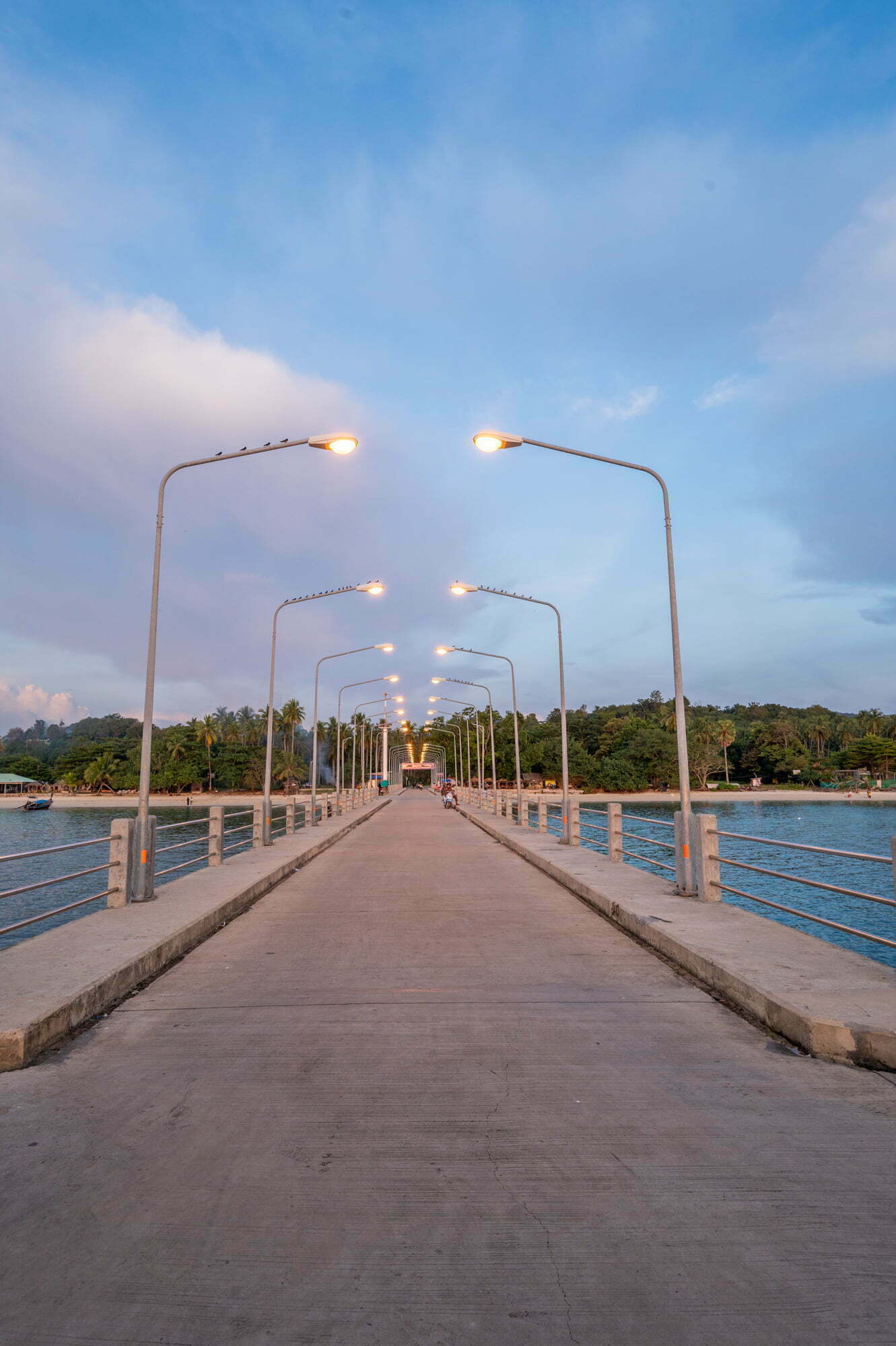 loh-jark-pier-sonnenuntergang-koh-yao-yai Loh Jark Pier zum Sonnenuntergang