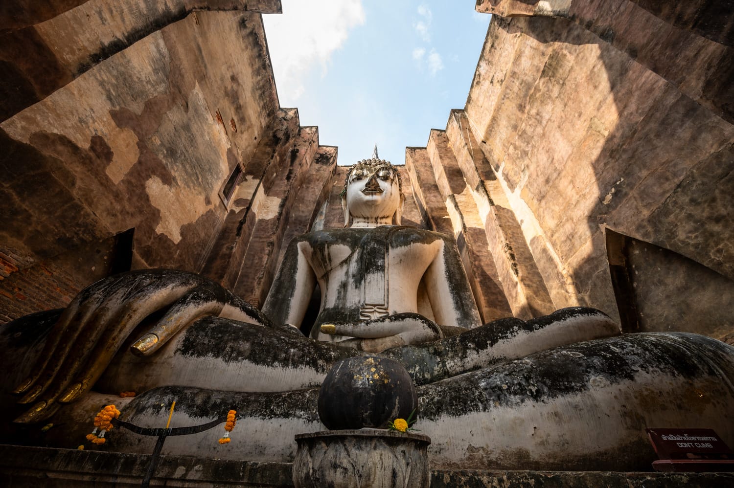 Wat Si Chum (2) Sitzender Buddha des Wat Si Chum Sukhothai