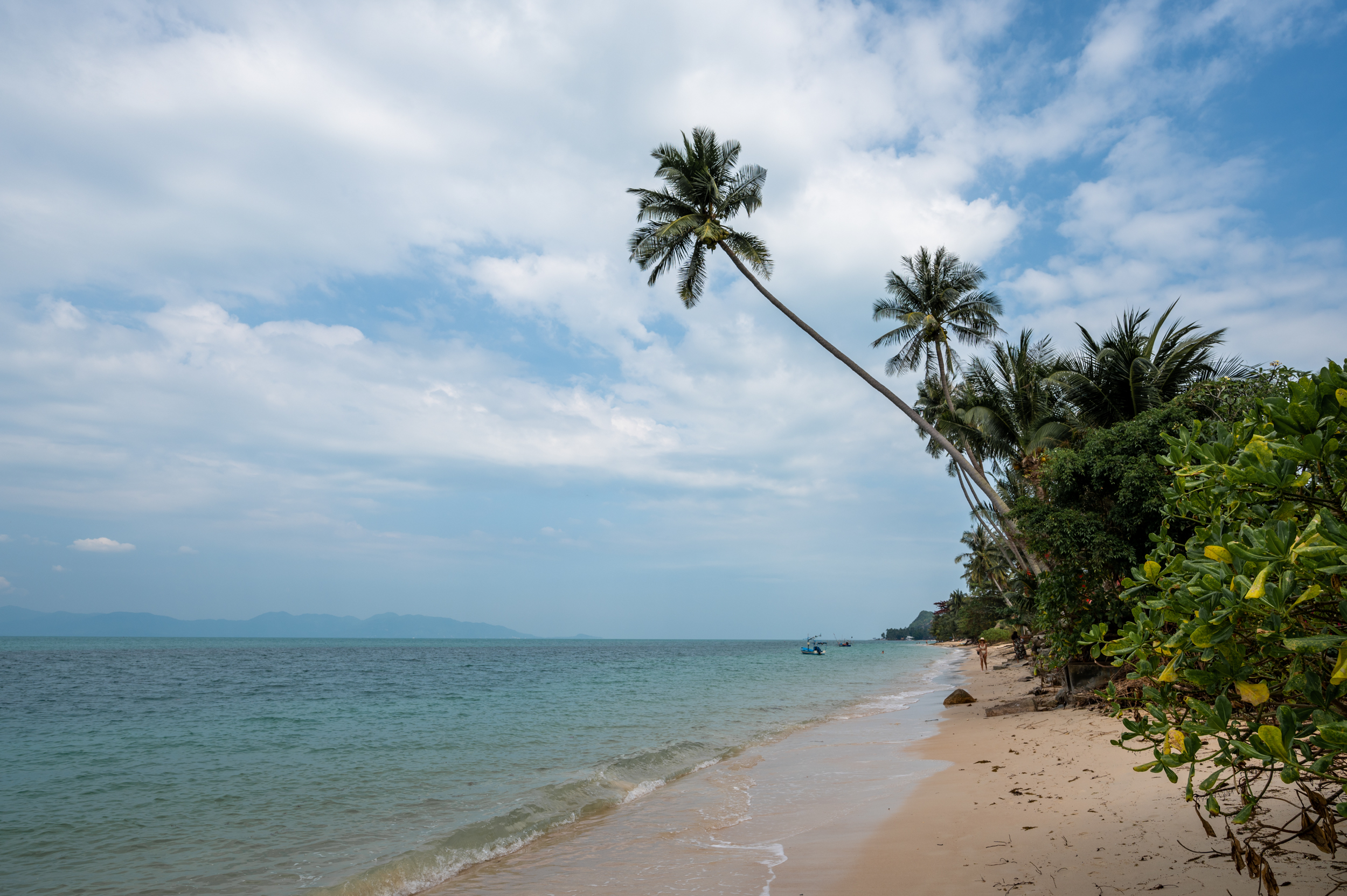 ban tai beach koh samui august Durchmischter Tag am Ban Tai Beach auf Koh Samui