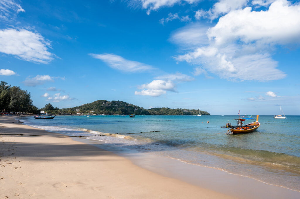 Der ruhigere nördliche Teil des Bang Tao Beach