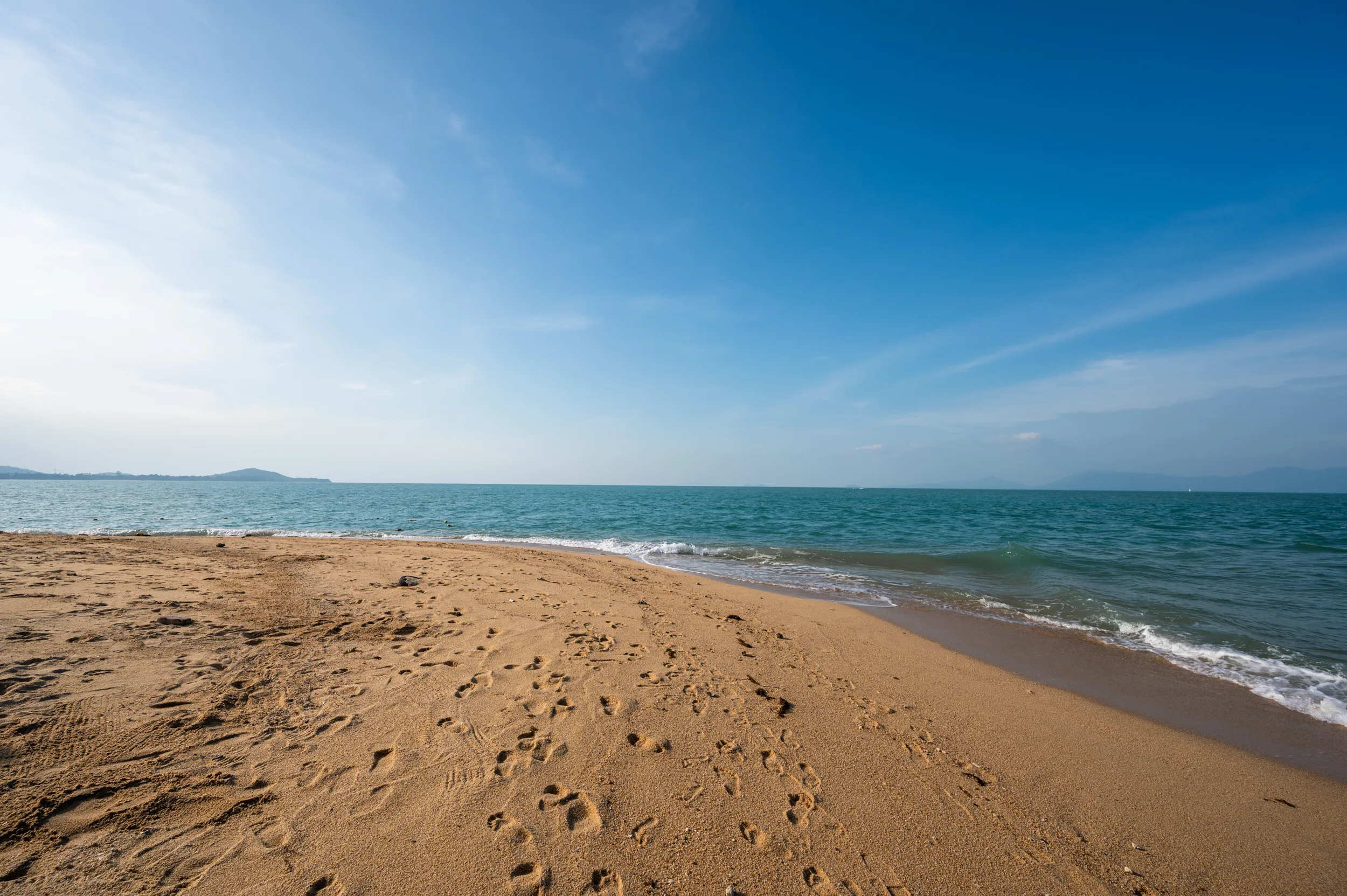 w beach koh samui in den sommerferien