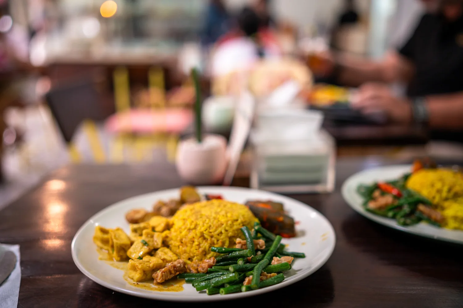 Unser Nasi Campur im Warung Local Canggu
