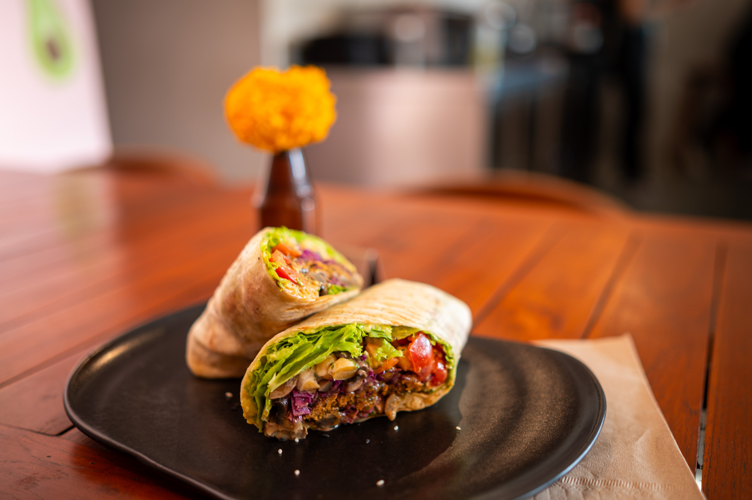 canggu bali (2) Veganer Wrap im Gustav Grün Canggu