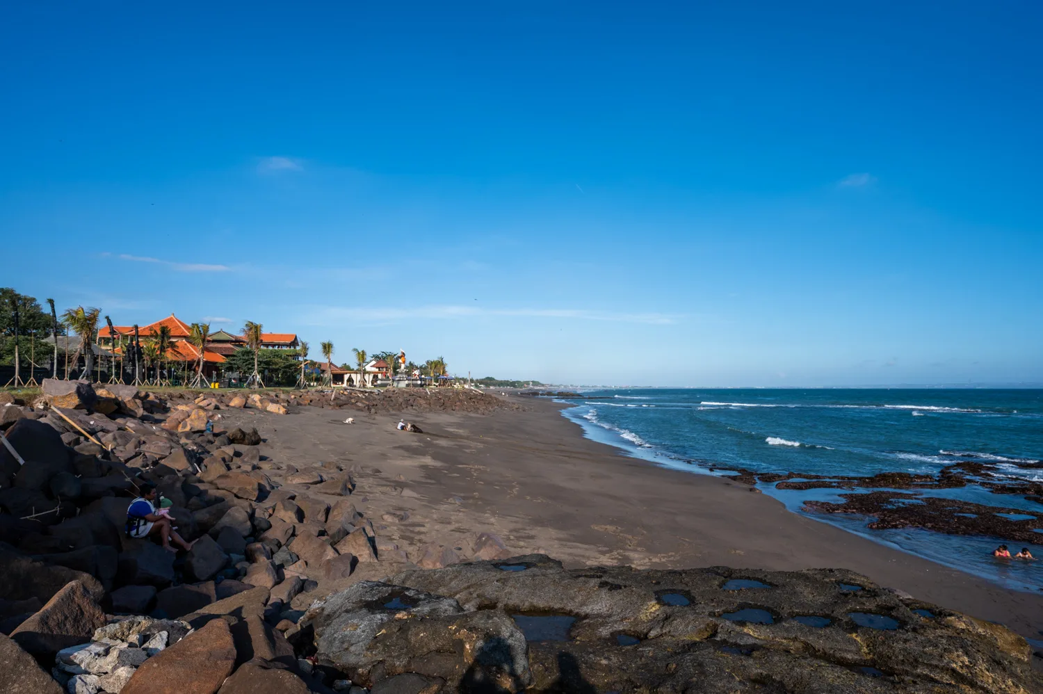 Ausblick auf den Seseh Beach