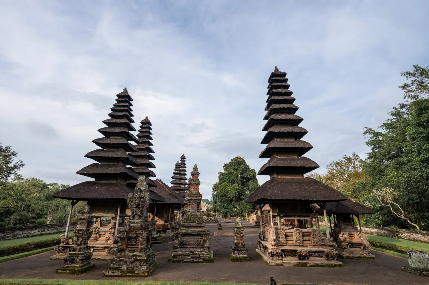Merus im Pura Taman Ayun
