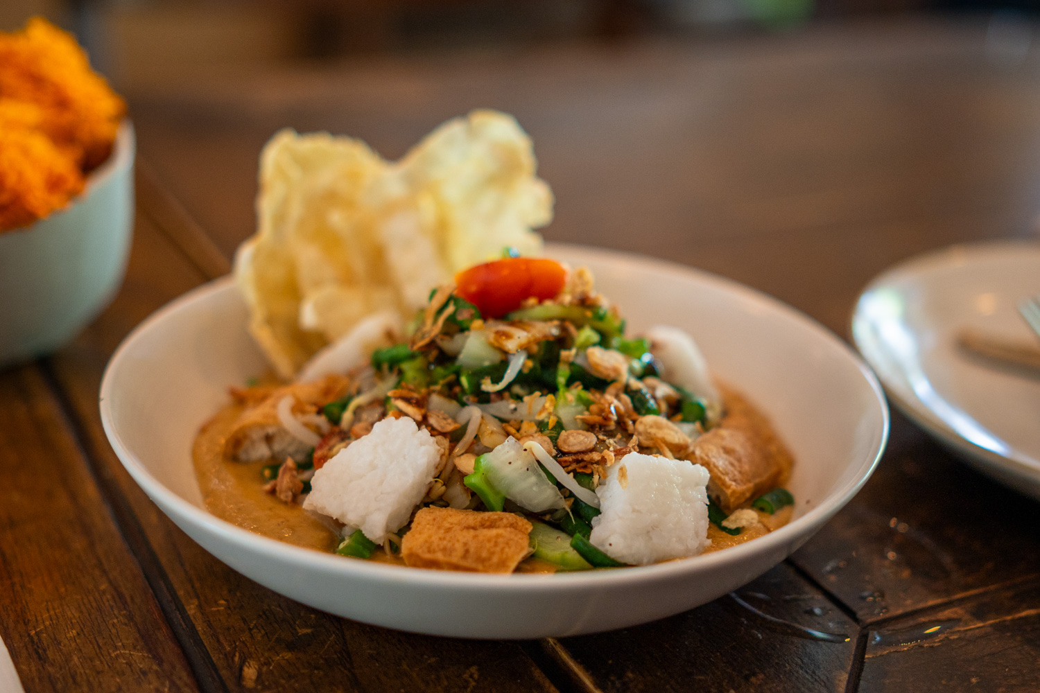 canggu bali (40) Unser Gado Gado im Home by Chef Wayan in Canggu