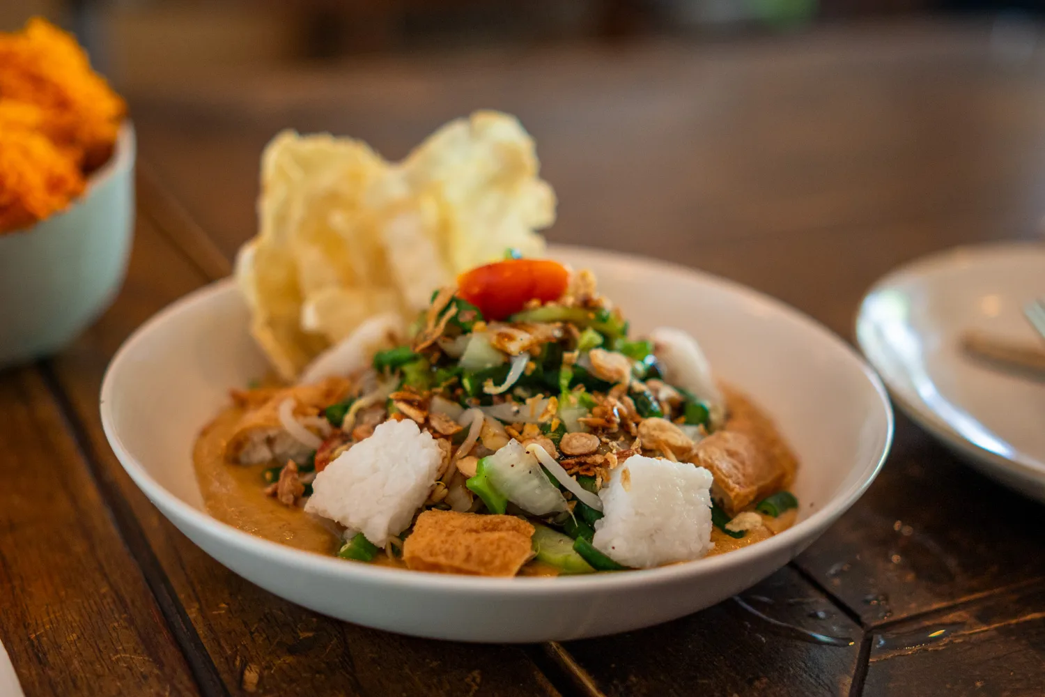 Unser Gado Gado im Home by Chef Wayan in Canggu