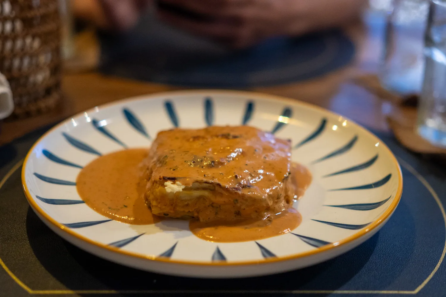 Unsere Lasagne im Pasta Bitte Canggu