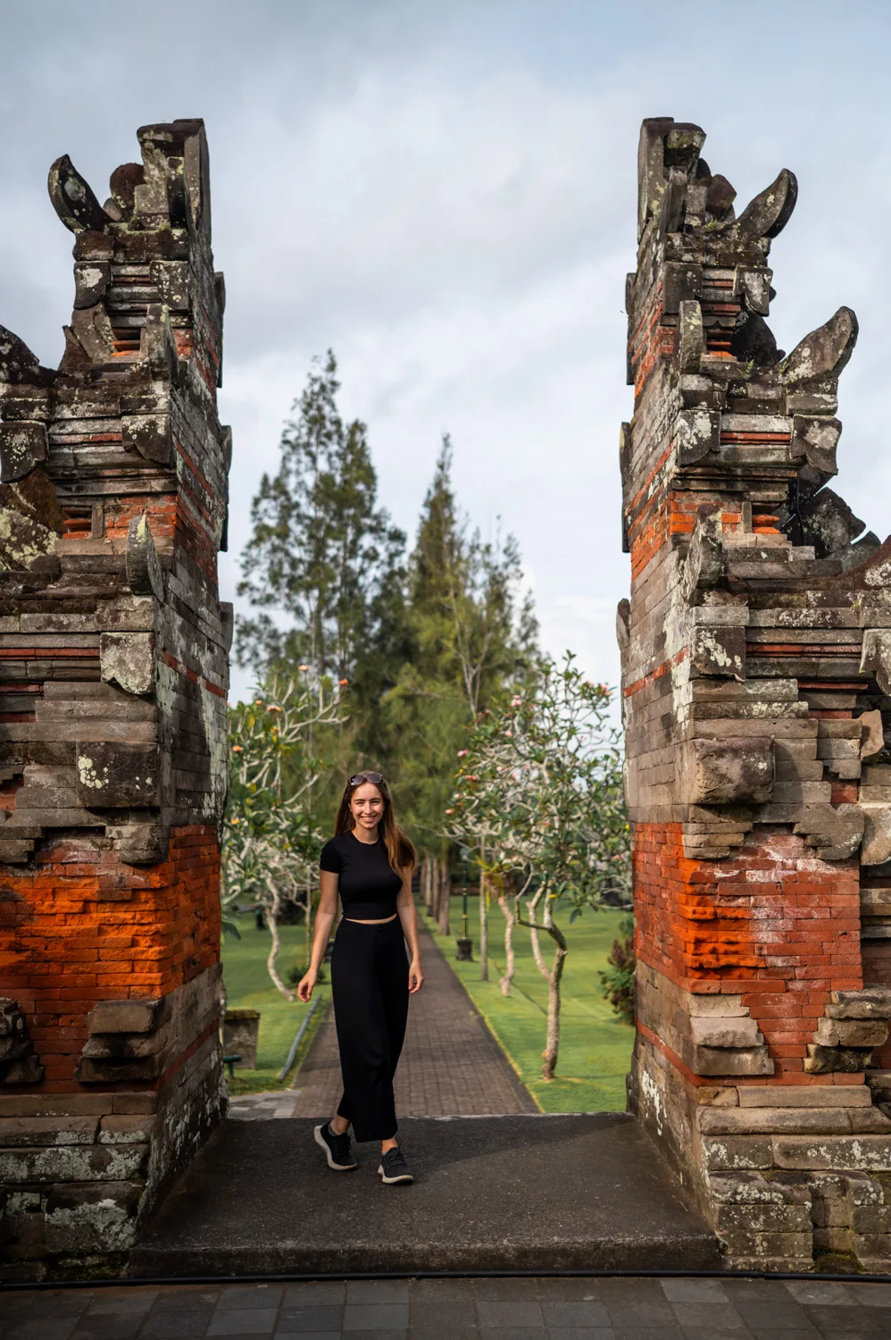 Ich im Pura Taman Ayun