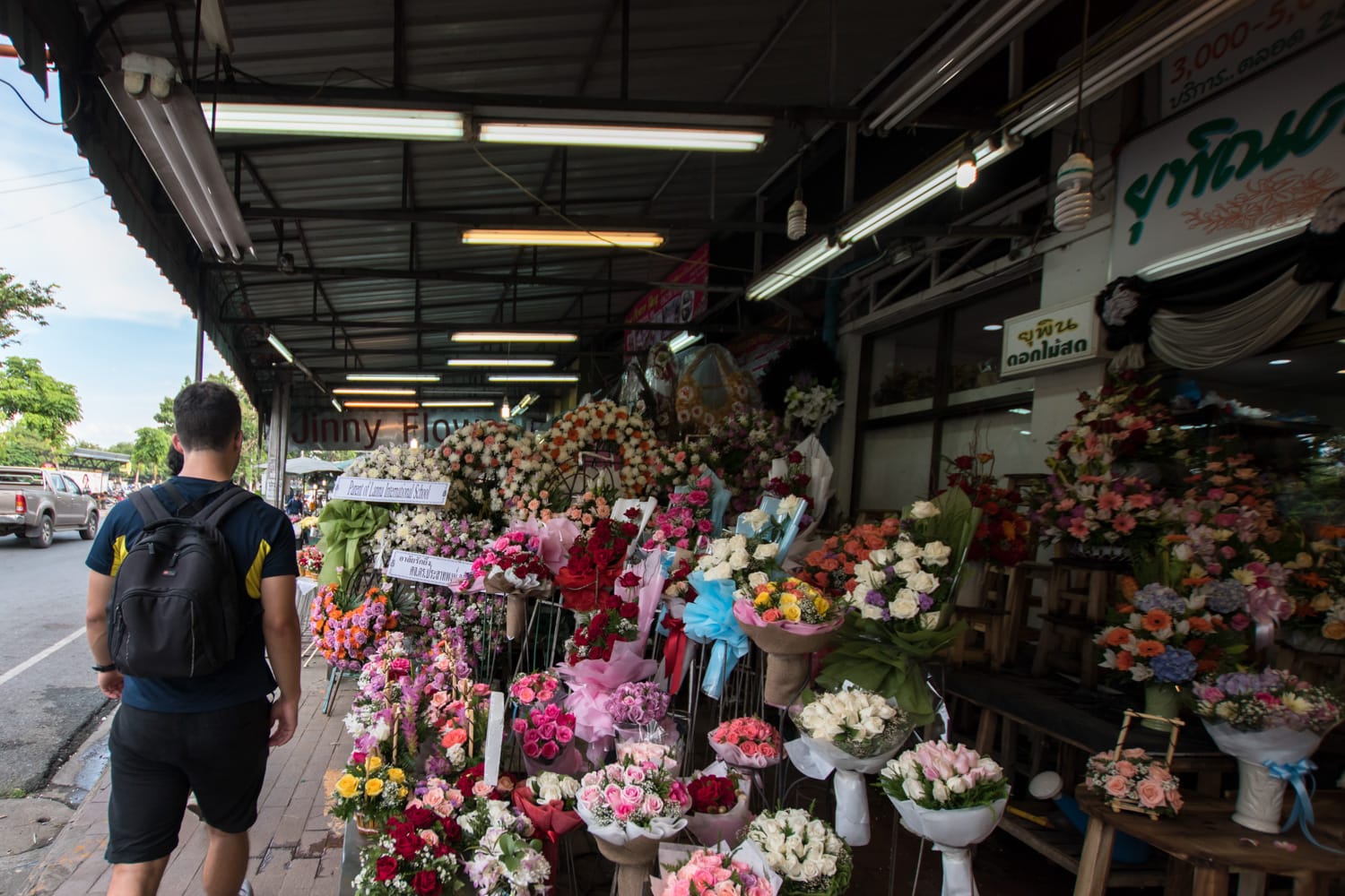 Nils Alexander Kemna auf einer Fahrradtour in Chiang Mai