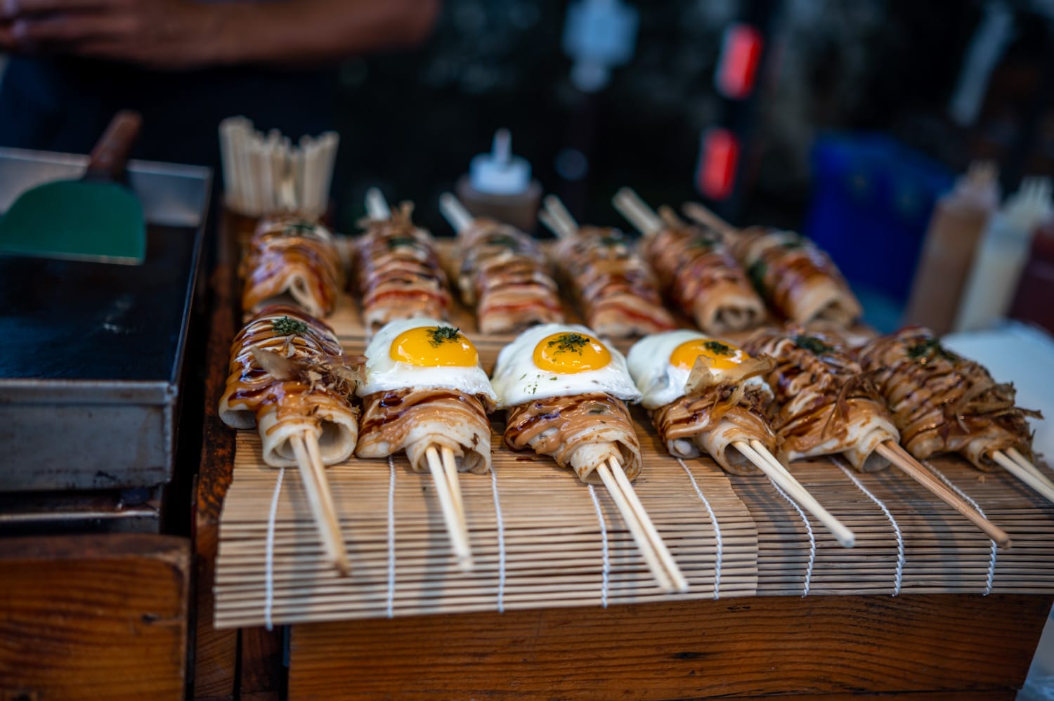 Streetfood auf dem Langmor Night Market in Chiang Mai