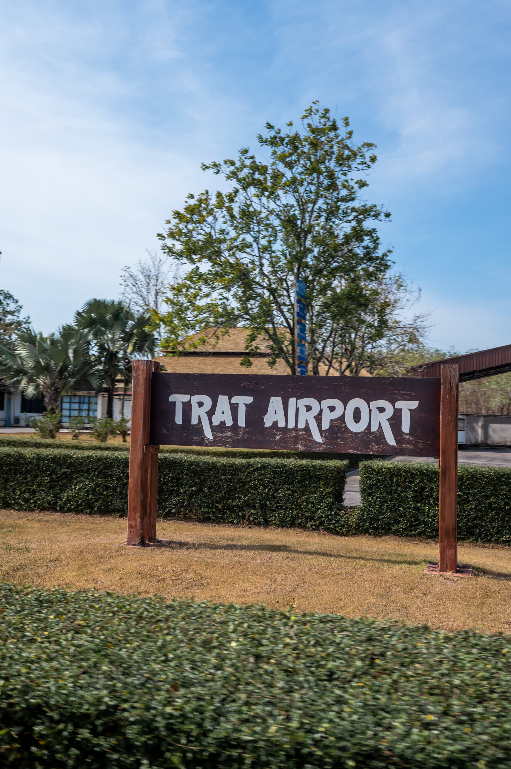 koh chang anreise (3) Flughafen von Trat
