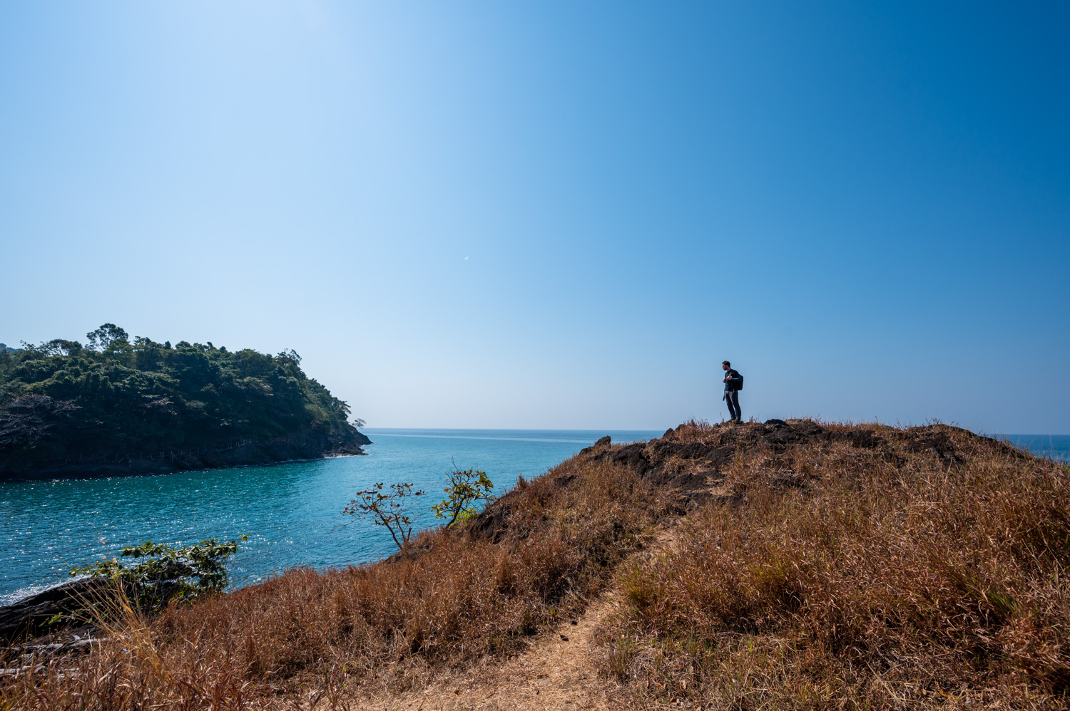 koh chang reisezeit (2) Trockene Landschaften gegen Ende März auf Koh Chang