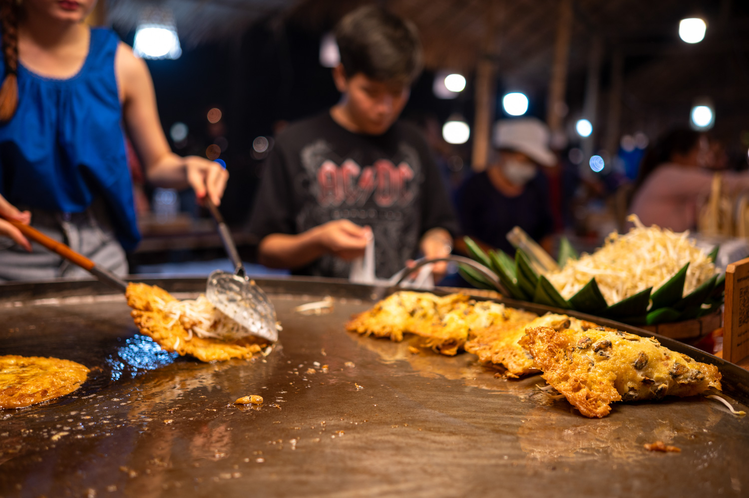 loy krathong sukhothai (14) Streetfood zu Loy Krathong in Sukhothai