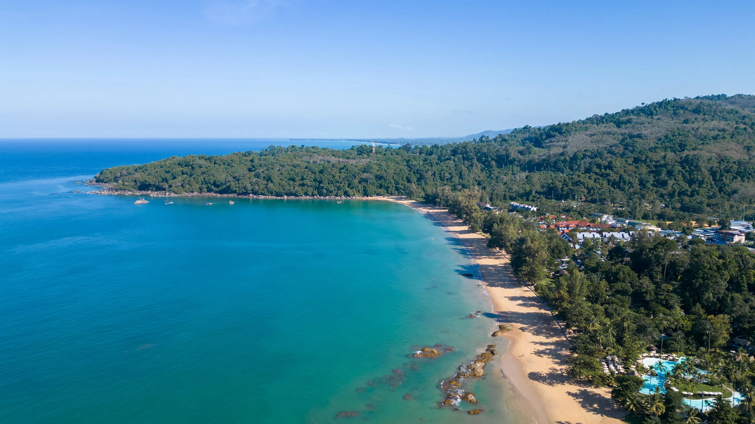merlin beach khao lak drohnenfoto khao lak strände