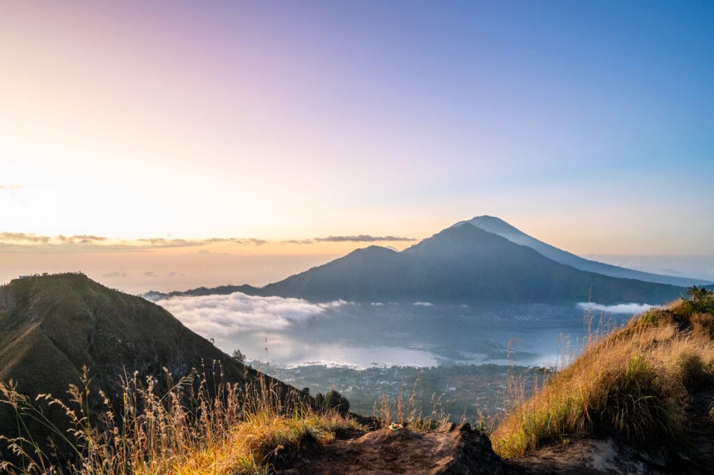 Ausblick vom Mount Batur