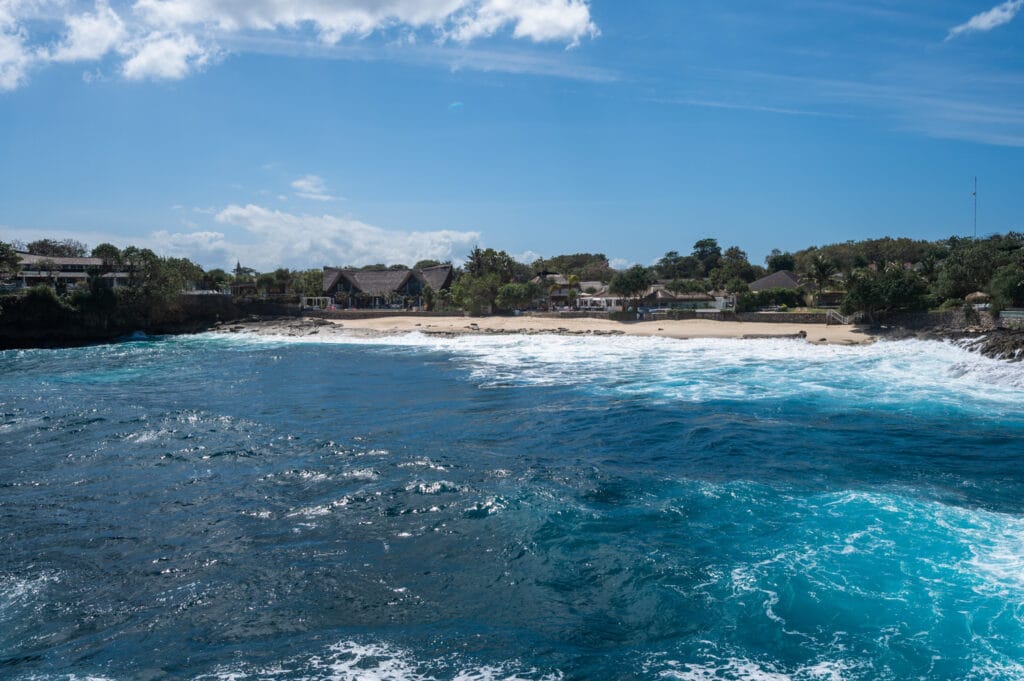 Ausblick auf den Sandy Bay Beach