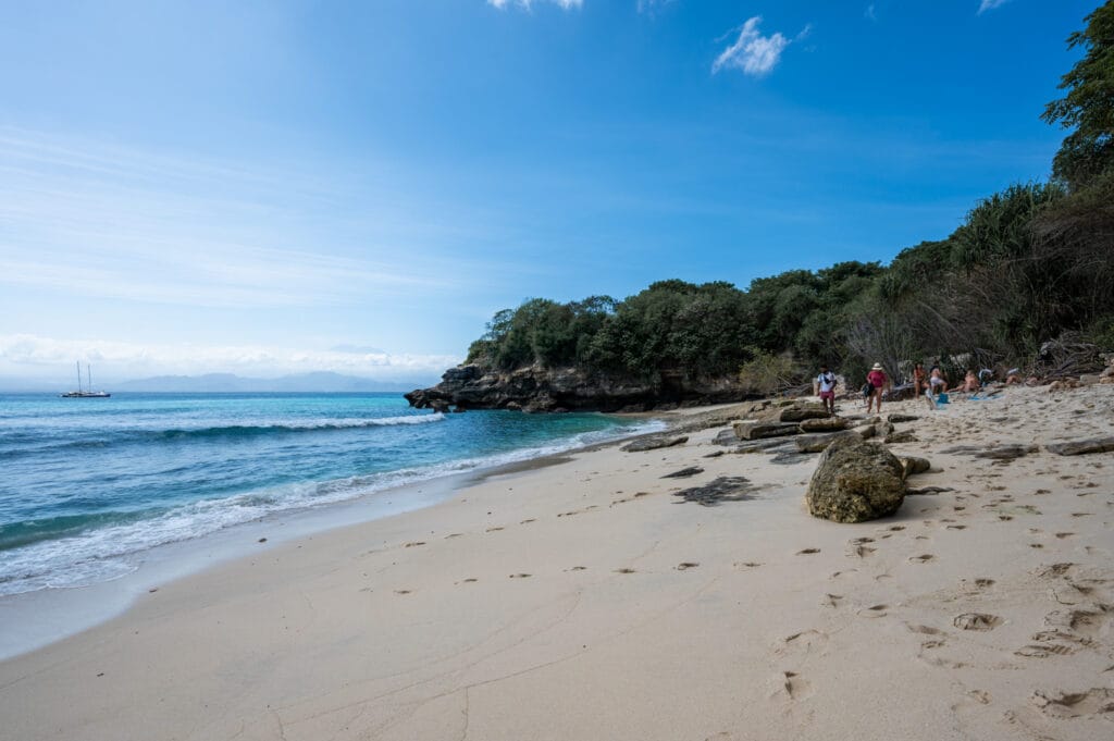Blick auf den wenig besuchten Hidden Beach