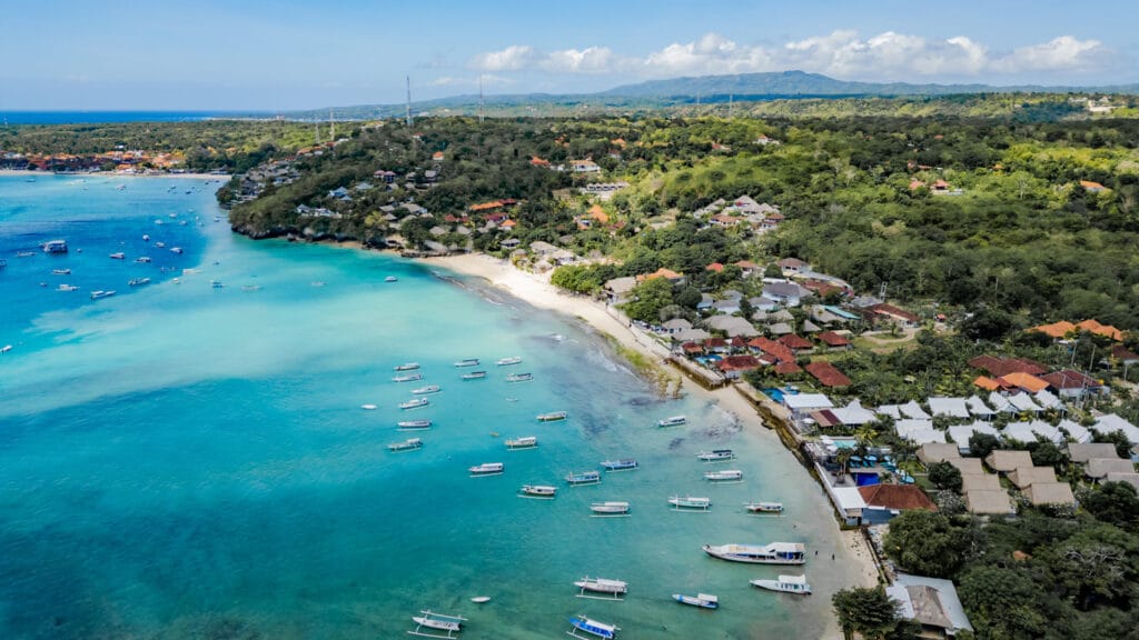 Tamarind Beach auf der Vogelperspektive